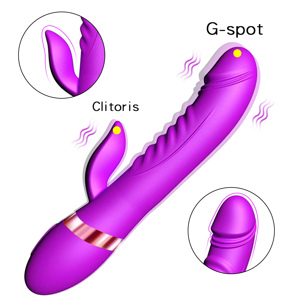 Female G-spot Vibrator, 2-in-1 Smart Heating Toy, Adult- Sex- Toys For Couples Clitoral Main image