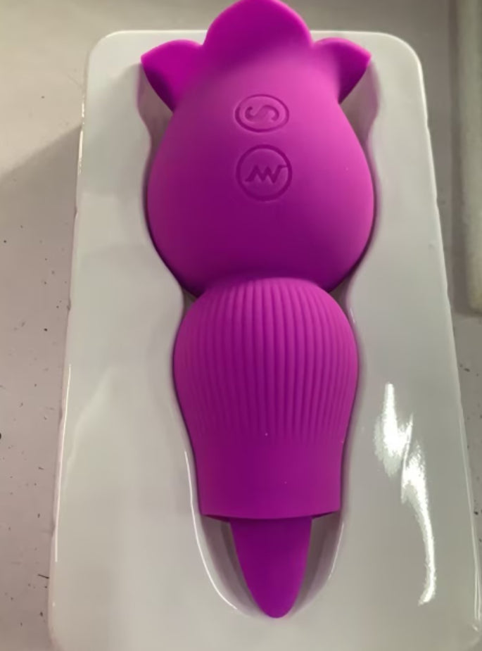 Women's Sucking Tongue Licking Vibration Toy