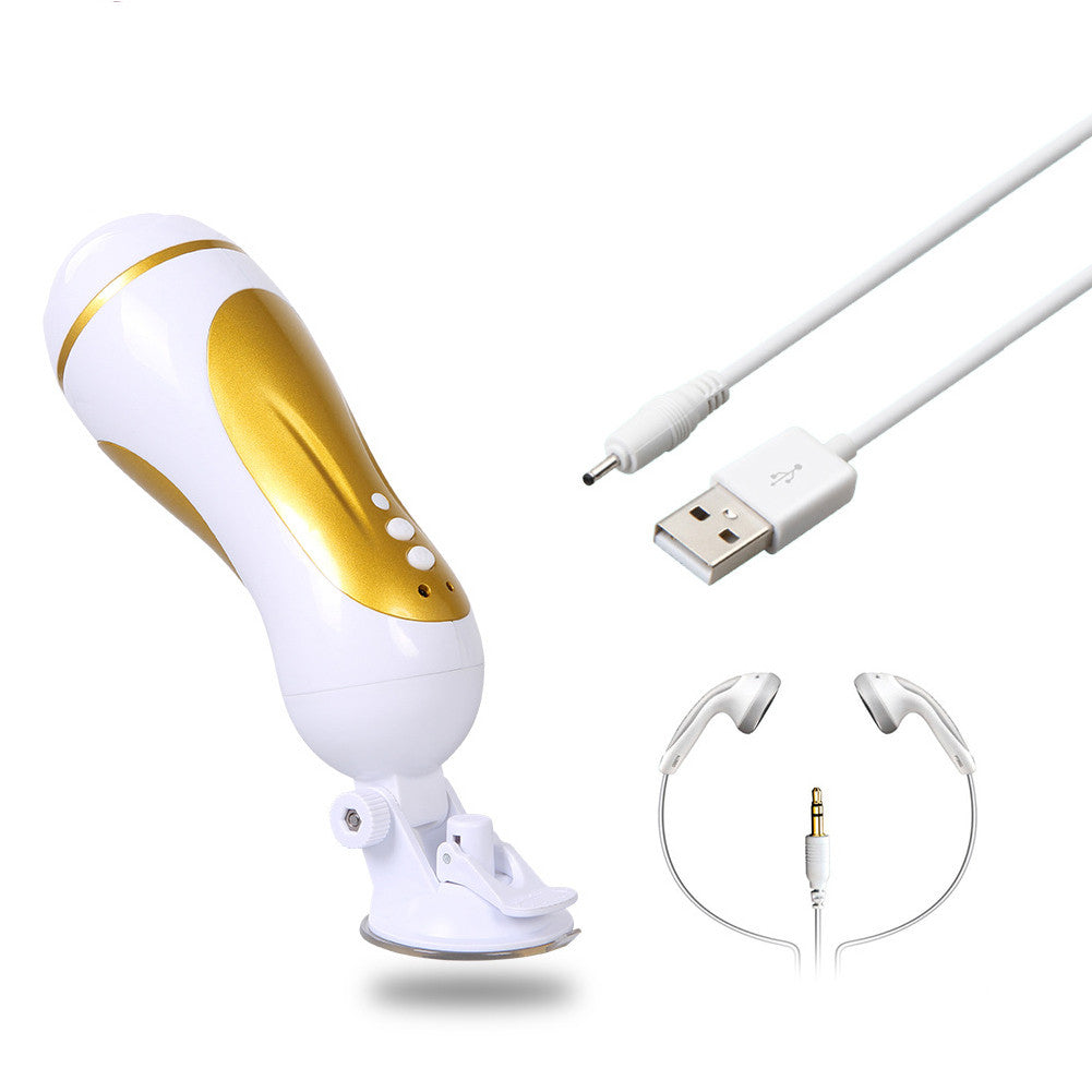 Sex Toys for Men Electric Sound Masturbator Cup Powerful Hands Free Voice Pocket Pussy Male Vagina Masturbation For Men Secondary image