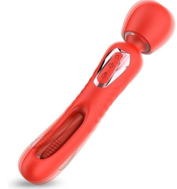 Female AV Vibrator- With 10 Vibration Modes, Adult- G-spot Clitoral Dildo, Adult- Sex- Toys Main image