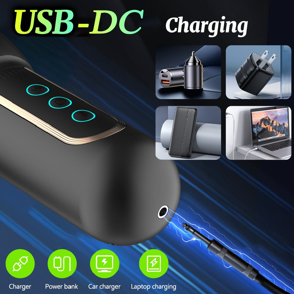 Electric Automatic Enlargement  For Men Erection With With 10 Vibration, 8 Thrusting & Rotating Patterns Male