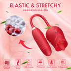 Double-headed Tongue Licking Vibration Retractable Female Products