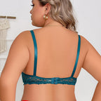 Plus Size Ultra Thin Summer Bra Comfortable Lace Lingerie
