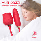 Sex Toy For Women & Couples, Vibrator Massager Clitoral Suction & G-Spot Stimulator, 10 Vibration Modes, Dual Use Design, USB Rechargeable, Discreet Wellness.