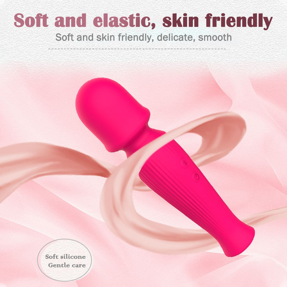 Vibrator For Clitoris And G-spot With 10 Vibration Modes, 360 Degree Bendable Stimulator, Mini Dildo For Women Main image
