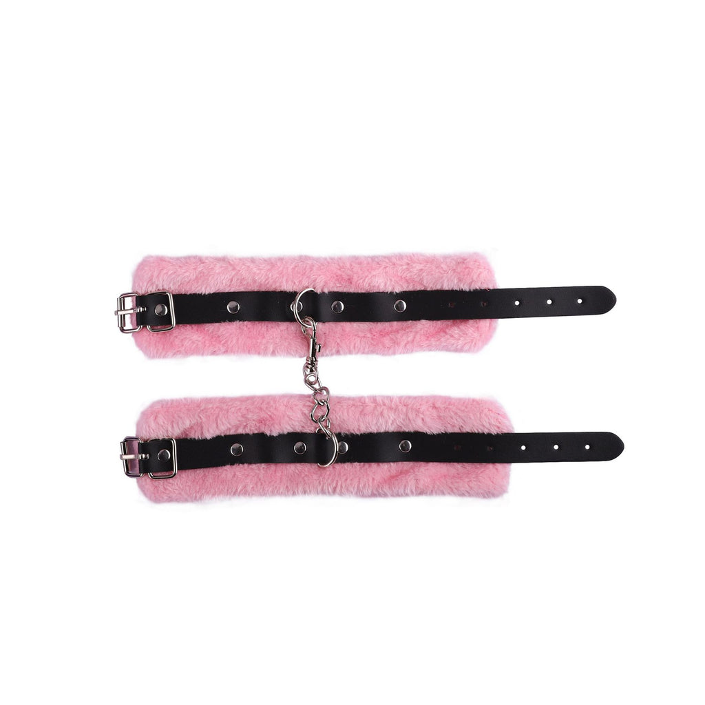 Couple's Product Plush Eye Mask Handcuffs
