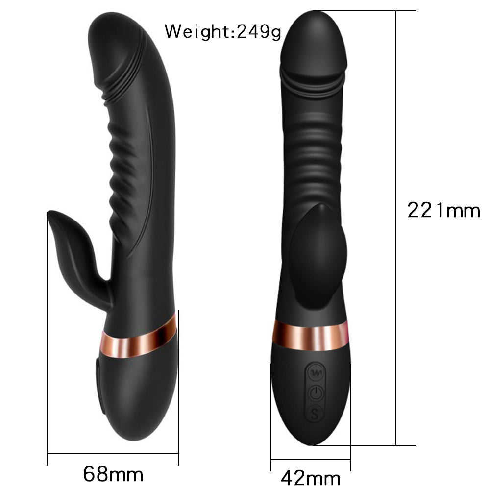 Female G-spot Vibrator, 2-in-1 Smart Heating Toy, Adult- Sex- Toys For Couples Clitoral Secondary image