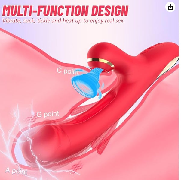 Vibrator Sex Toys For Women - 3IN1 Red Rabbit Vibrators Adult Toys Main image