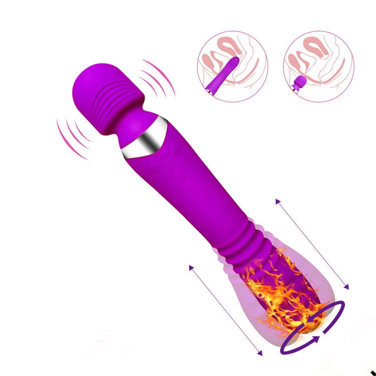 Wand massager designed for deep tissue relaxation and soothing vibrations.