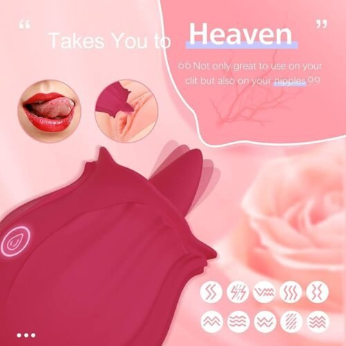 A high-quality tongue licking sensation toy for women, designed for ultimate pleasure.