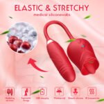 Vibrator Women's Rose Flower Shape