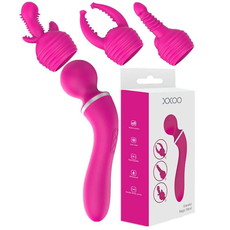 Wand massager with powerful vibration for full body relaxation and intense pleasure.